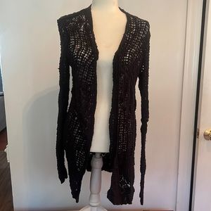 Mudd size small black cardigan.